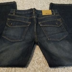 Relaxed Fit LRG jeans dark blue wash